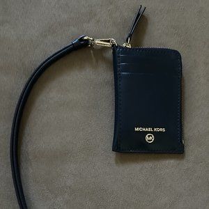 Michael Kors Lanyard Wallet in Blue
